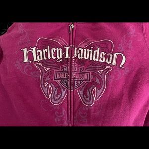 Harley Davidson Hoodie Colorado Mile High Large